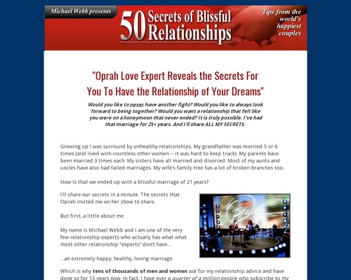 50 Secrets and techniques of Blissful Relationships