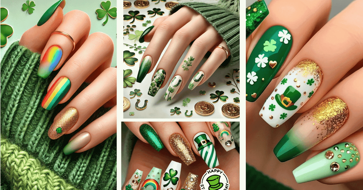 Fortunate Nails: St. Patrick’s Day Nail Appears to be like To Attempt This Yr