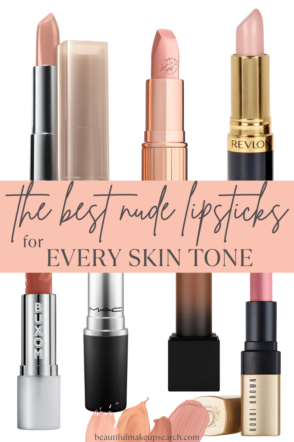 The Greatest Nude Lipstick Shades for Each Pores and skin Tone