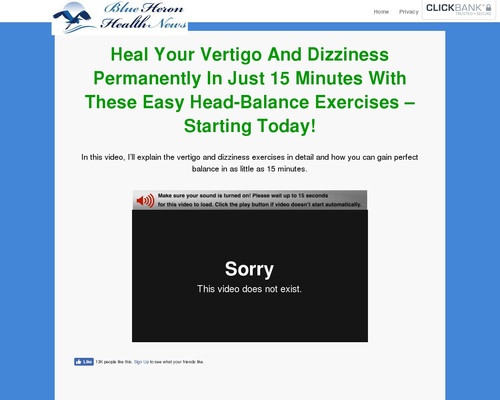 Vertigo and Dizziness Program – Blue Heron Well being Information