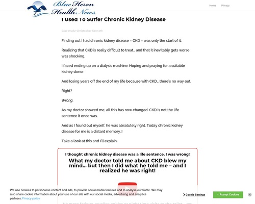 My Power Kidney cb | Blue Heron Well being Information