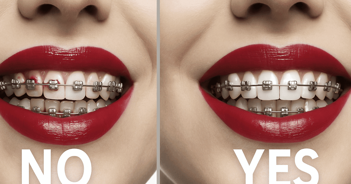 How To Put on Lipstick With Braces As An Grownup