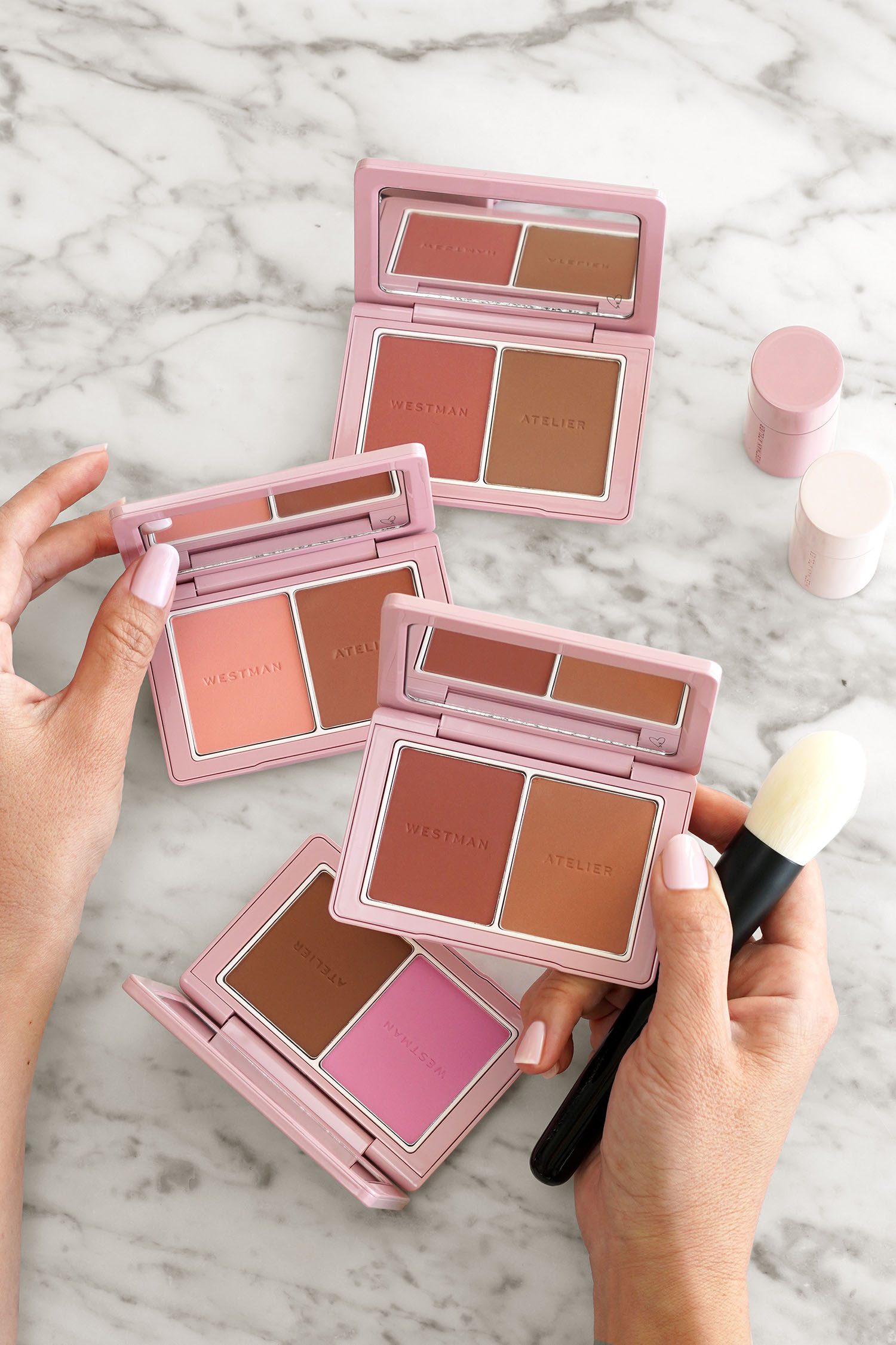 Westman Atelier Child Cheeks Powder Blush Duos Westman Atelier Child Cheeks Powder Blush Duos