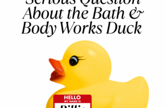 I Have a Actually Critical Query Concerning the Bathtub & Physique Works Duck