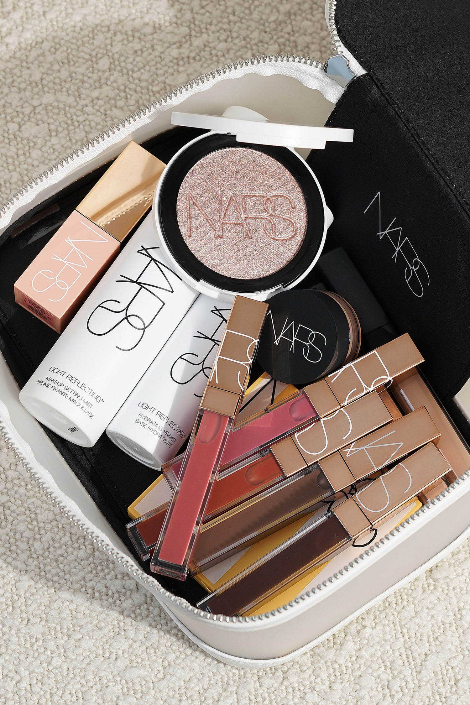 NARS Mild Reflecting Luminizing Powder + Afterglow Lip Shine (New Shades)