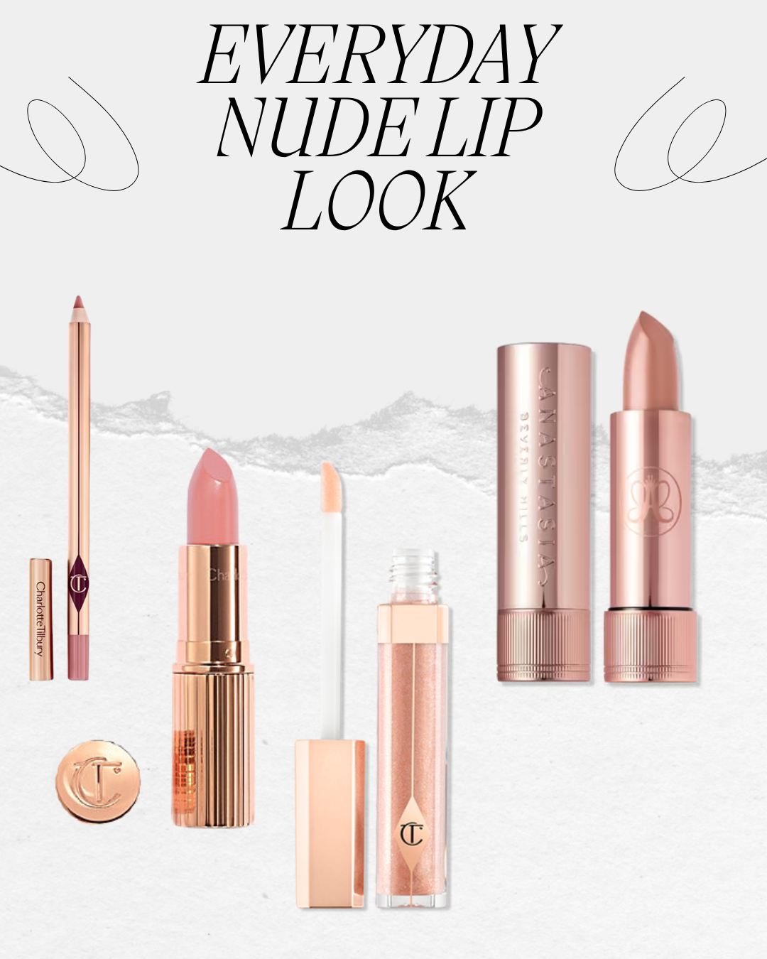 On a regular basis Nude Lip Look — Stunning Make-up Search
