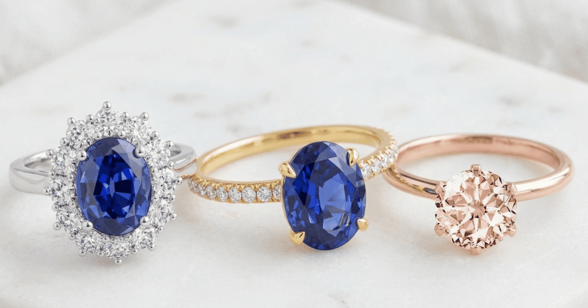 The Distinctive Character Of A Sapphire Diamond Engagement Ring