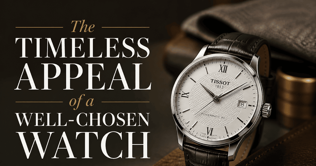 The Timeless Attraction of a Properly-Chosen Watch