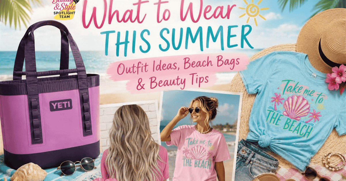 What to Put on This Summer time: Outfit Concepts, Seaside Baggage & Magnificence Suggestions
