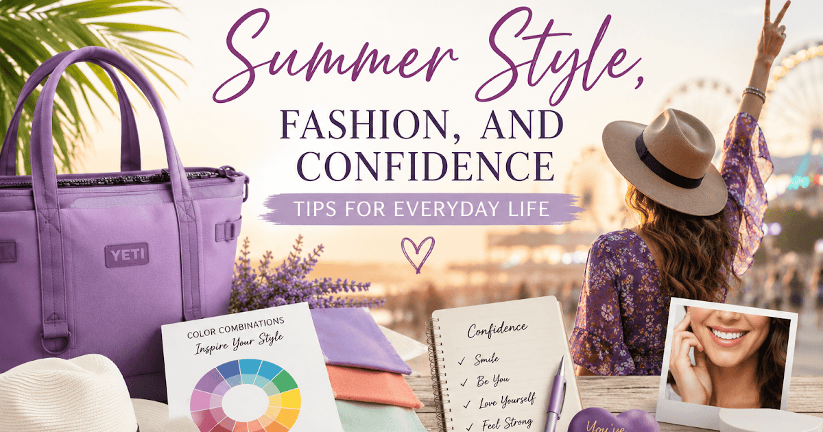 Summer time Type, Vogue, and Confidence Ideas for On a regular basis Life