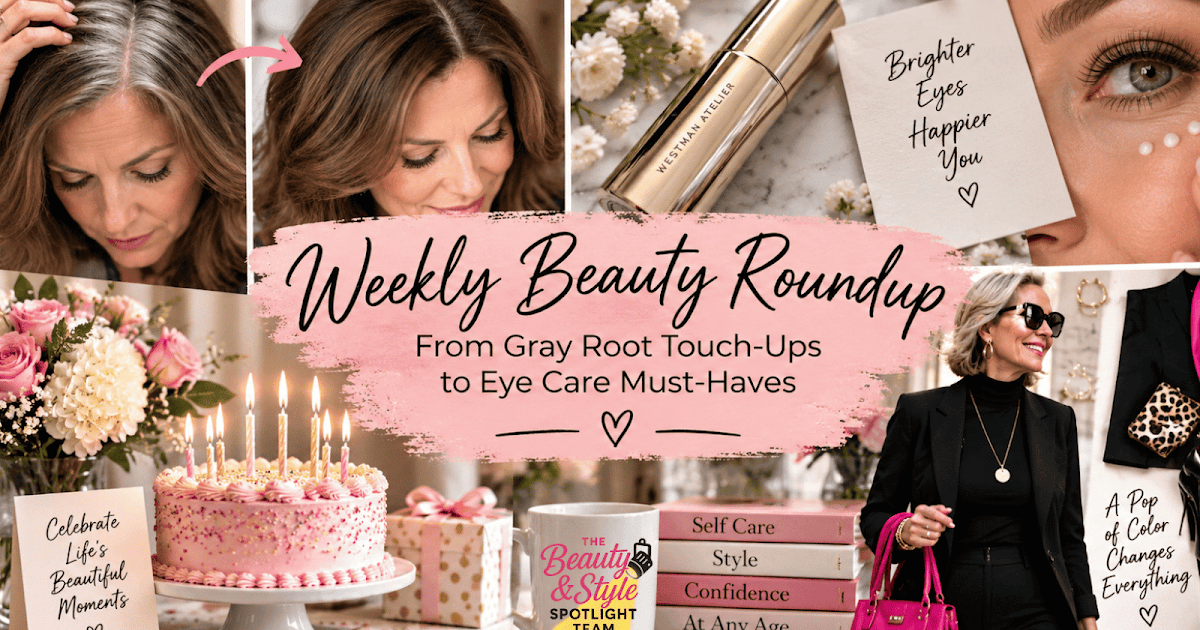 Weekly Magnificence Roundup: From Grey Root Contact-Ups to Eye Care Should-Haves