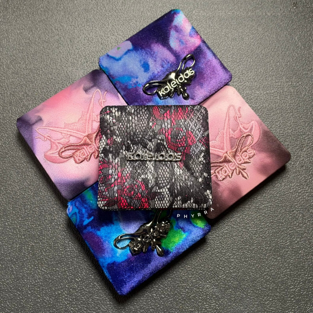 Kaleidos Quad Palettes Swatches