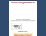Blueprints for Homes, Cabins, Garages and Barns: Obtain 50 Full Contractor Blueprint Plan Units